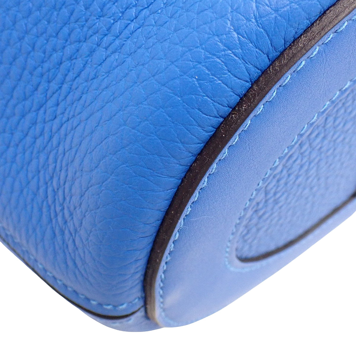 【Brand New】In the Loop 18 Taurillon Clemence Veau Swift Blue Silver Hardware K Stamp
