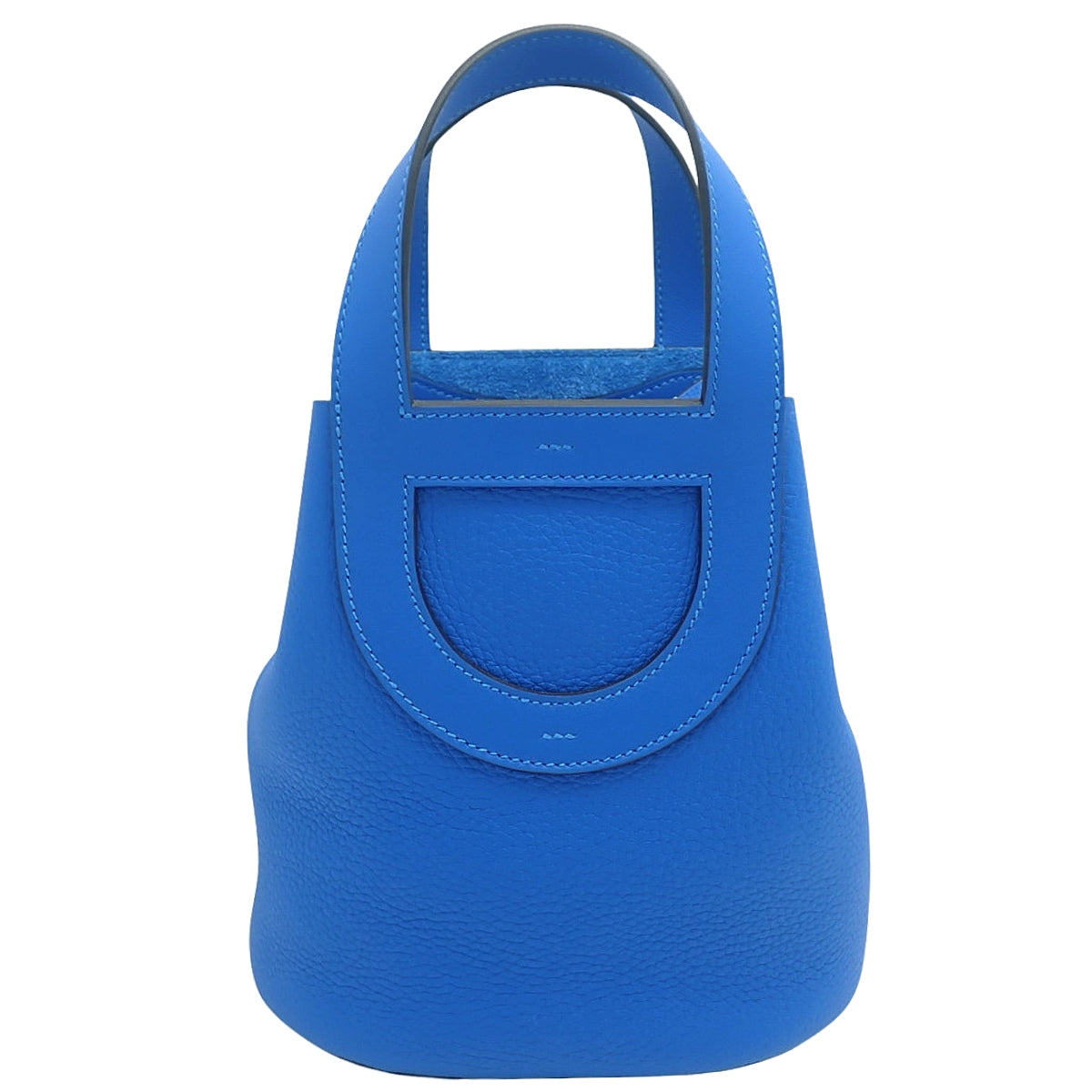 【Brand New】In the Loop 18 Taurillon Clemence Veau Swift Blue Silver Hardware K Stamp