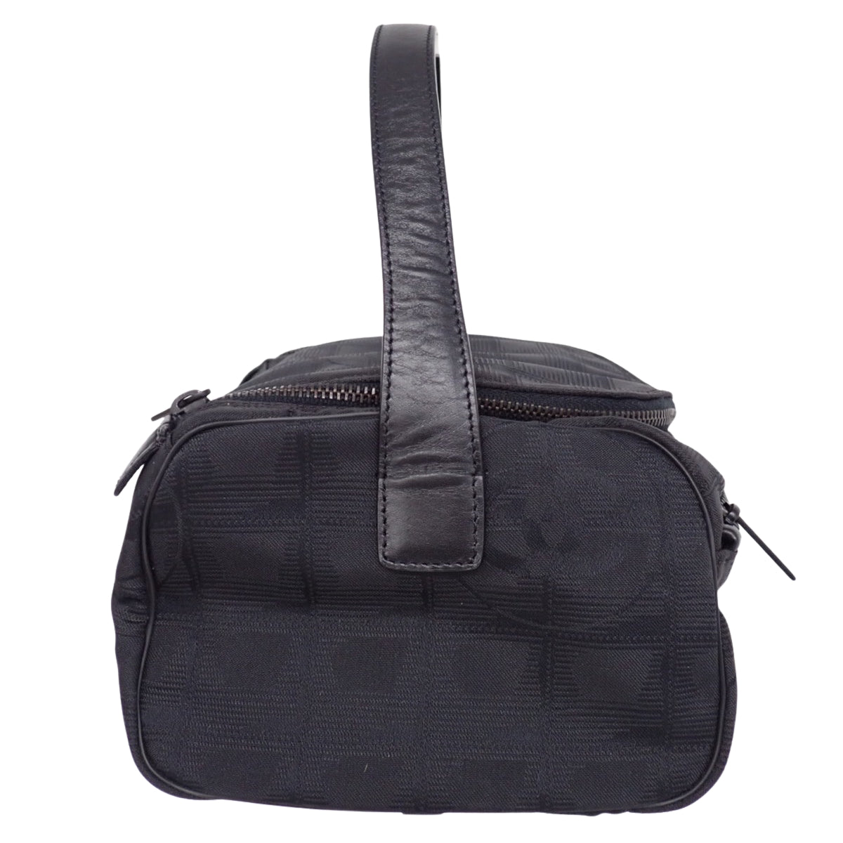 New Travel Line Vanity Bag Nylon Jacquard Black A15829