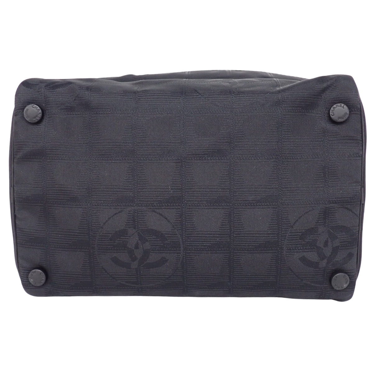 New Travel Line Vanity Bag Nylon Jacquard Black A15829