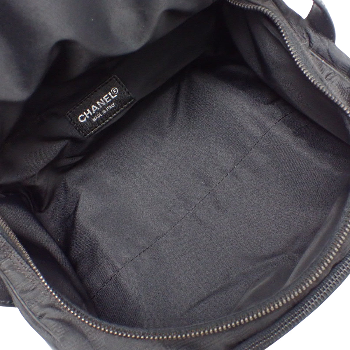 New Travel Line Vanity Bag Nylon Jacquard Black A15829
