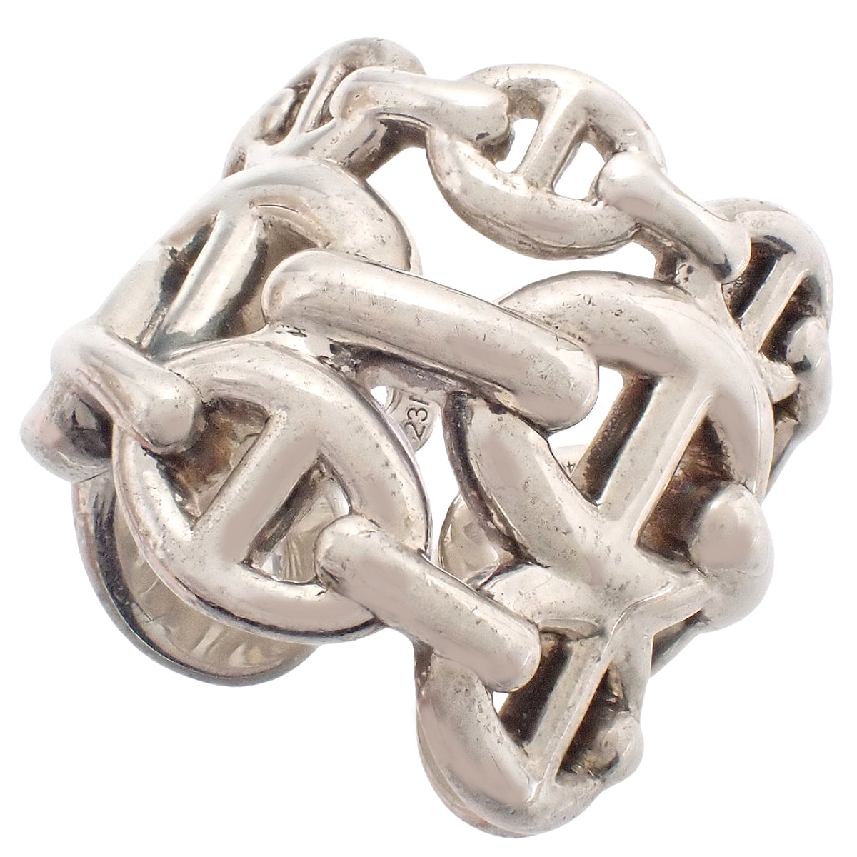 Chaine d'Ancre Enchainee Ring Silver SV925 46