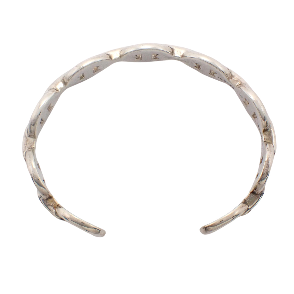 Chaine d'Ancre Enchainee Bangle Silver SV925