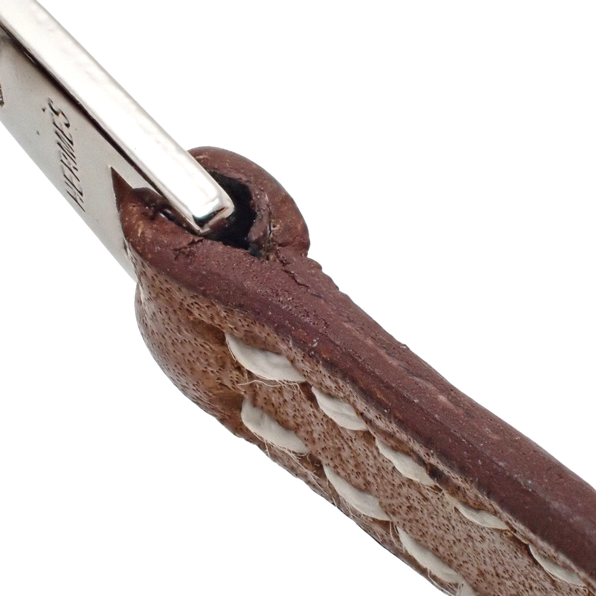 Azap Compact Mini Silkin Veau Epsom Nata Silver Hardware U-stamp