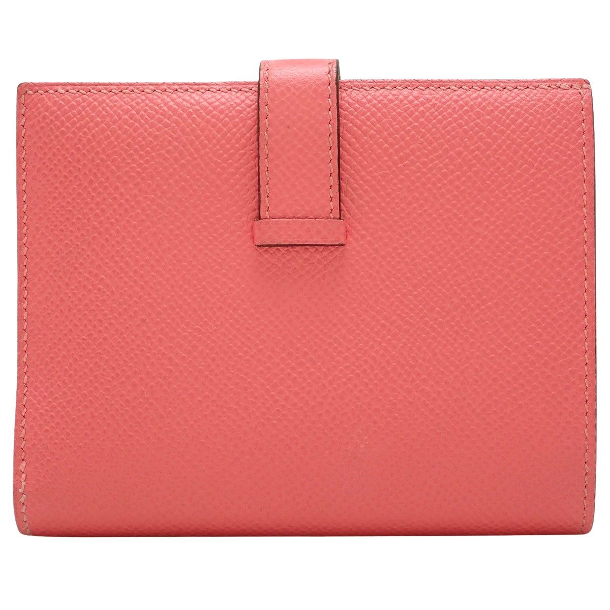 Bearn Compact Epsom Leather Palladium Hardware Rose Azalee W Stamp
