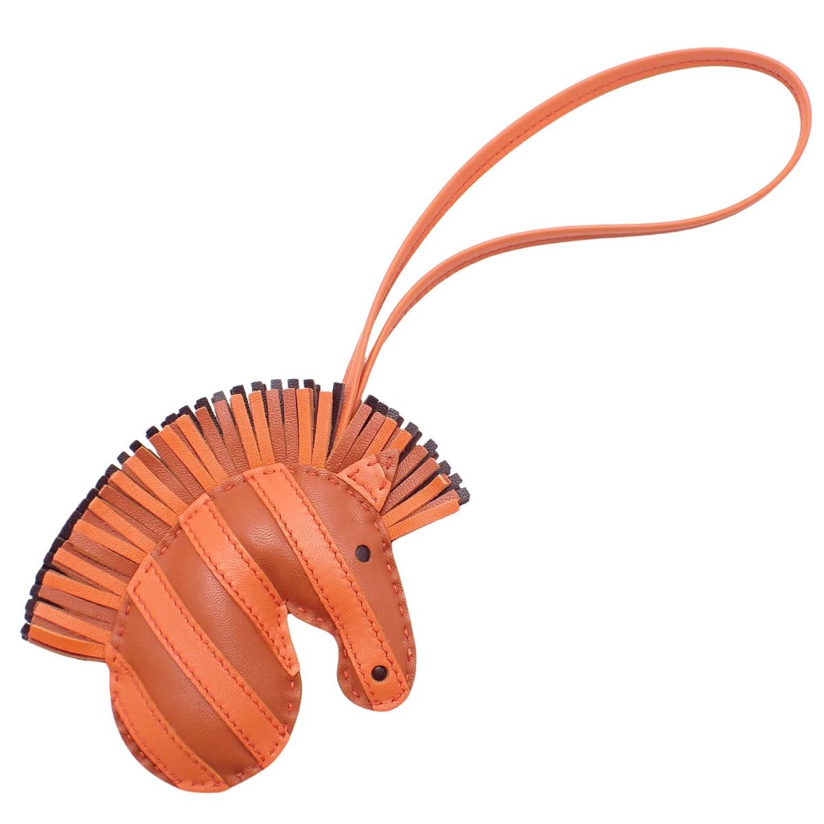 Jigé Savannah Agneau Milo Cornelian/Orange Poppy/Rouge Sellier Z stamp