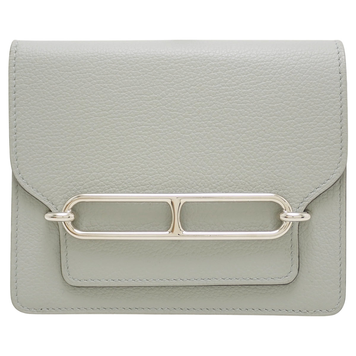 Rowlis Ruri Slim Evercolor Palladium hardware Blue Glacier Y stamp