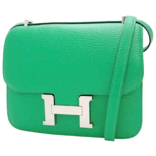 Constance 3 Mini, Chevre, Palladium Hardware, Mint, Silver Hardware, U stamp.