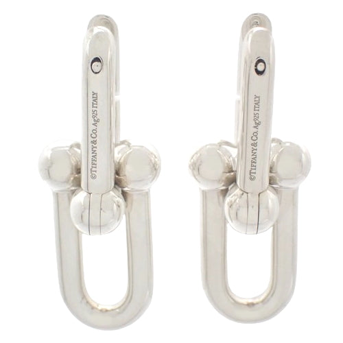 ハードウェア ラージ リンク ピアス シルバー SV925 アクセサリー ジュエリー