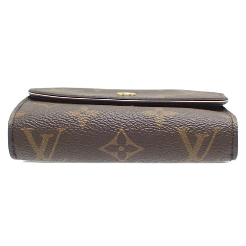 Monogram Ariane Portefeuille Tri-fold Wallet, Mini Wallet, Small Accessory, Monogram Canvas, Rose Ballerine, M62037