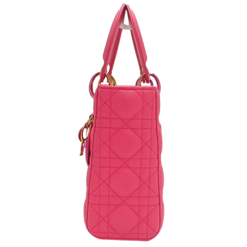カナージュ Lady Dior バッグ スモール 2WAY ショルダー 肩掛け 斜め掛け ラムスキン