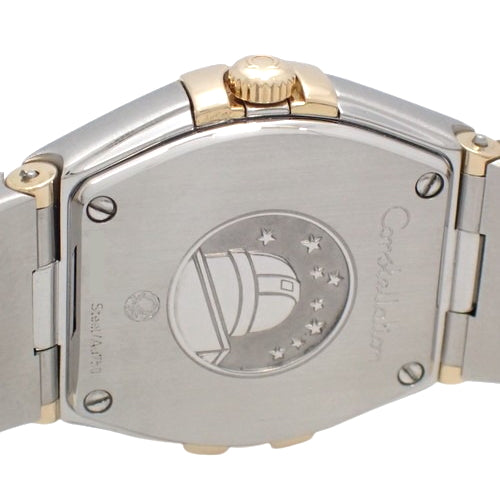 Constellation 123.25.24.60.05.001 YG/SS Quartz Bezel Diamond White Silver