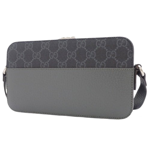 GG Supreme Interlocking G Cutout Shoulder/Crossbody Bag in GG Supreme Canvas 725341