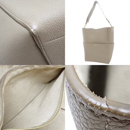 Sangle Bucket Medium Shoulder Bag Leather