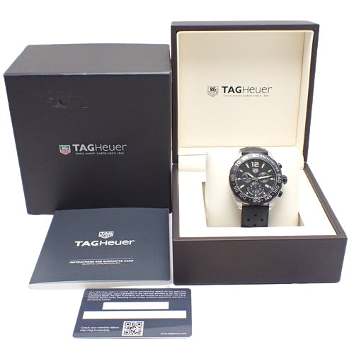 Formula 1 CAZ1010.FT8024 (current model as of March 2023) Stainless Steel Quartz Chronograph Black with Warranty