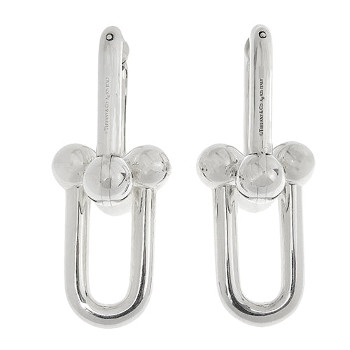 Extra Large Link Earrings, Silver SV925, Accessory, Jewelry