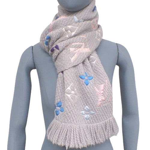 Monogram Echarpe Logomania 彩虹服饰时尚配饰羊毛丝绸 M75874