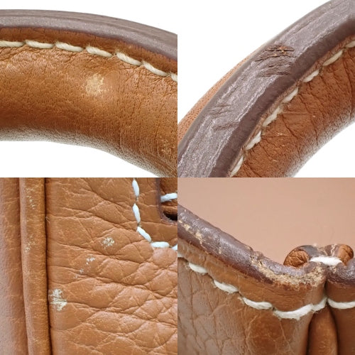 Shoulder Birkin, Taurillon Clemence leather, palladium hardware, gold or silver hardware, □I stamp.