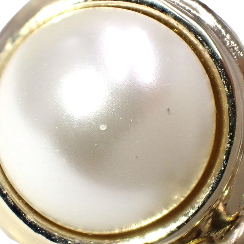 ココマーク パール ラインストーン ピアス メタル(GP) ラインストーン フェイクパール/レザー アクセサリー ジュエリー スウィング ぶら下がり