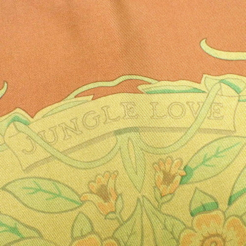 カレ 90 ディップダイ JUNGLE LOVE ジャングルラブ アパレル ファッション小物 シルク