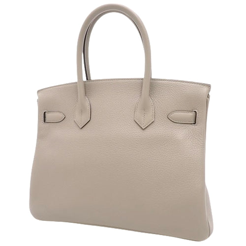 Birkin 30, Trionne Noby, Toile de Touilleur Grey, Gold Hardware, Y stamp.
