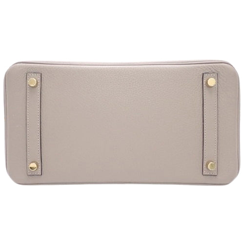 Birkin 30, Trionne Noby, Toile de Touilleur Grey, Gold Hardware, Y stamp.