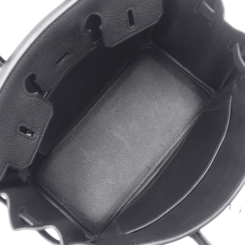 バーキン 25 トゴ パラジウム金具 ブラック シルバー金具 Z刻印