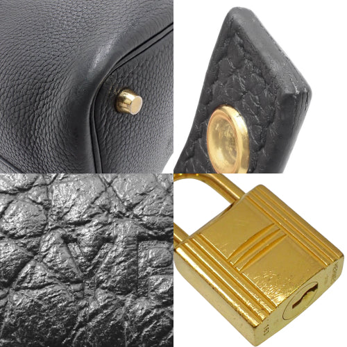 ピコタンロック PM トリヨンクレマンス ブラック ゴールド金具 Y刻印