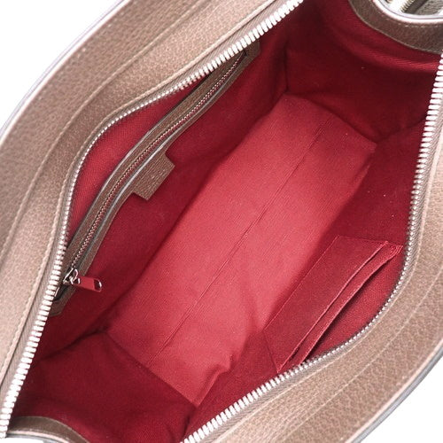 GG Supreme tote bag with details, GG Supreme canvas and leather, beige and brown, 643814, shoulder bag, handbag.