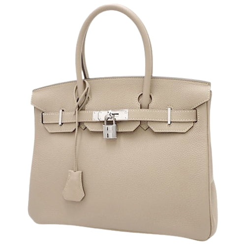 Birkin 30 Togo, Palladium hardware, Turltuer-Grey, Silver hardware, T stamp.