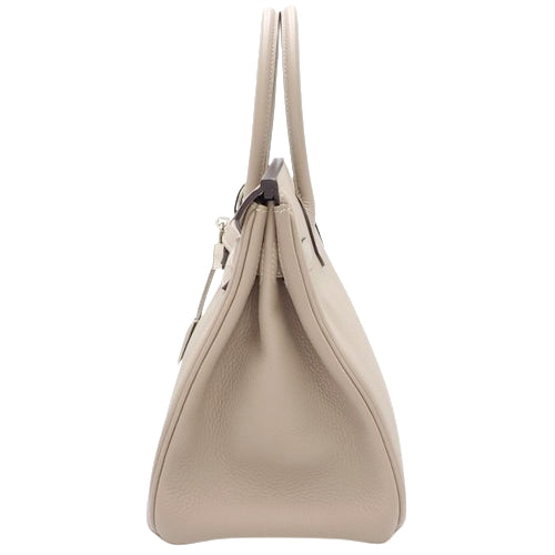 Birkin 30 Togo, Palladium hardware, Turltuer-Grey, Silver hardware, T stamp.