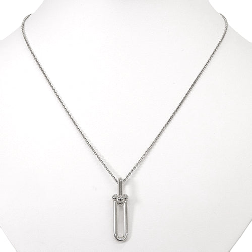 Long Link Pendant, Silver SV925, Accessory, Jewelry