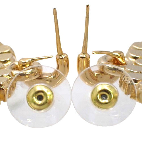 ココマーク カラーストーン レインボー ピアス メタル(GP) ストラス アクセサリー ジュエリー