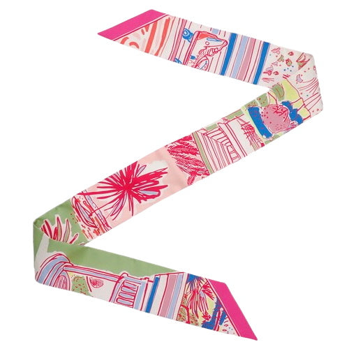 RAYURES D'ETE Twilly, Apparel, Fashion Accessories, Bag Accessories, Silk