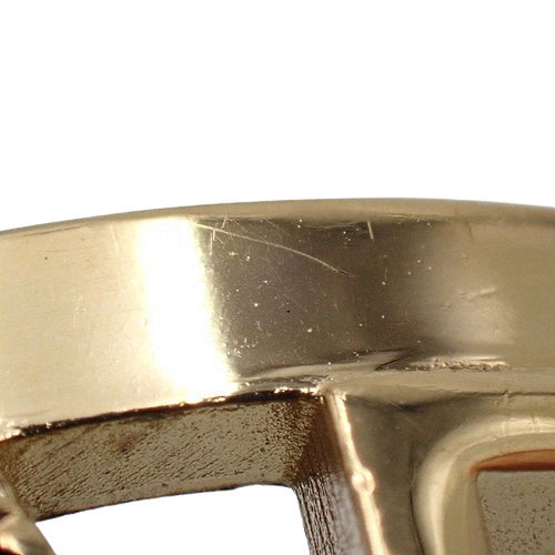Coco Mark Rhinestone Bangle, Metal (GP) Accessory Jewelry
