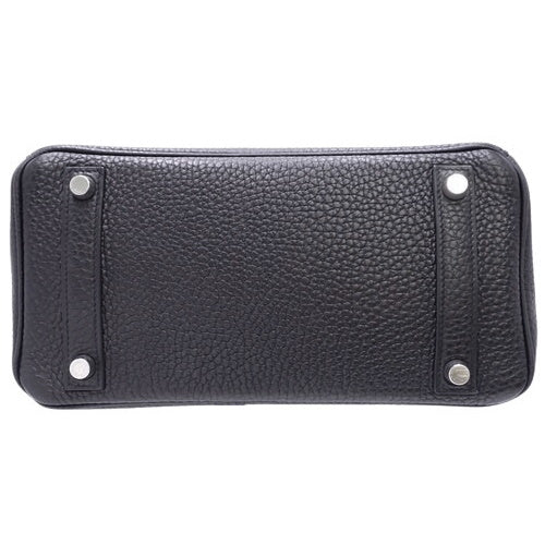バーキン 25 トゴ パラジウム金具 ブラック シルバー金具 □L刻印