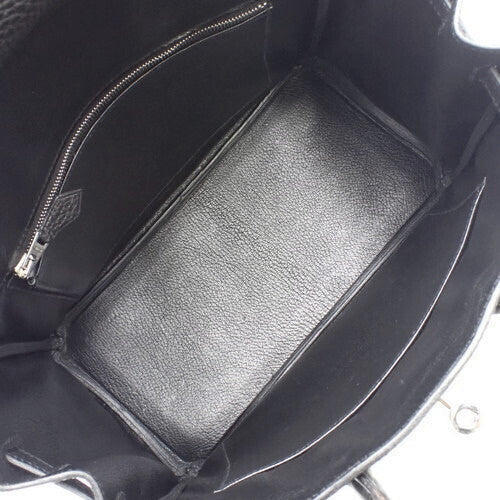 バーキン 25 トゴ パラジウム金具 ブラック シルバー金具 □L刻印
