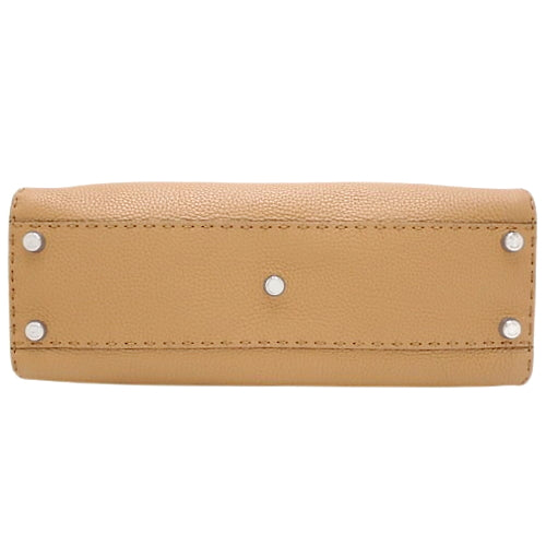 Celine Peekaboo Regular Leather Bag, Brown, 8BN290 Q0J F0E8L, 2-way shoulder bag (can be carried on the shoulder or crossbody).