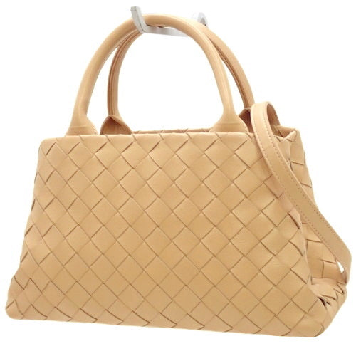 Intrecciato 2-Way Mini Handbag Leather 607326