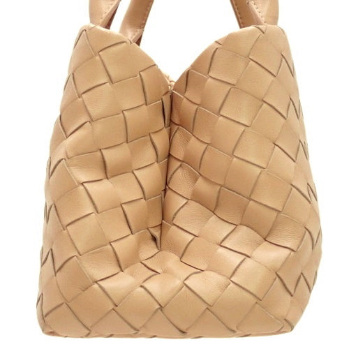 Intrecciato 2-Way Mini Handbag Leather 607326