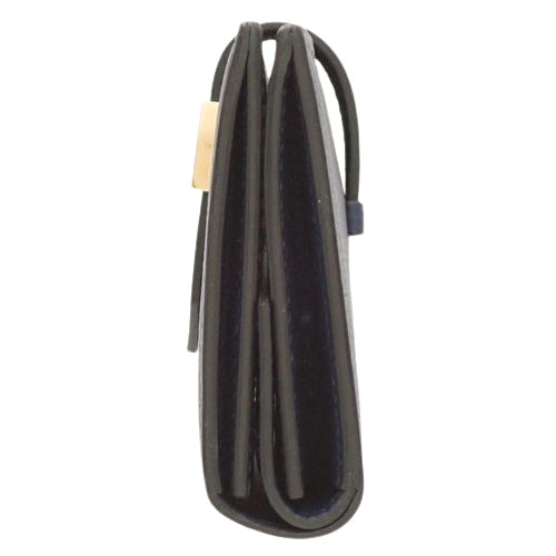 Be'an Mini, Epsom calfskin, Blue Navy, gold hardware, W stamp.