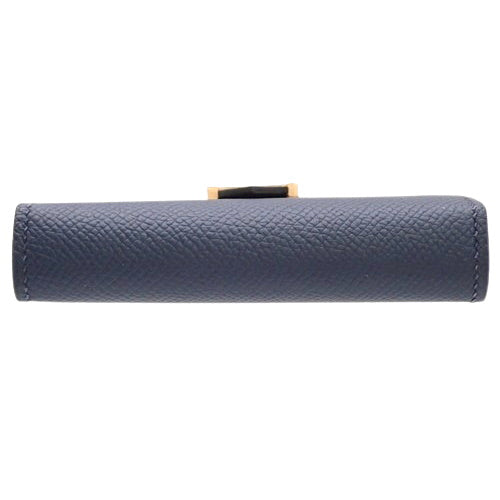 Be'an Mini, Epsom calfskin, Blue Navy, gold hardware, W stamp.