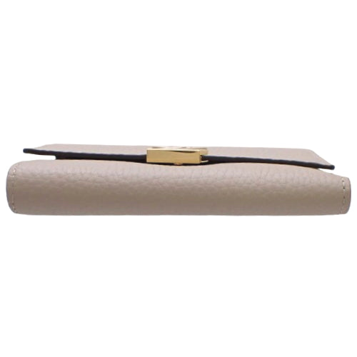 Portefeuille Capucines Compact Tri-fold Wallet in Taurillon Leather, Galle M62159 (current product as of December 2024)