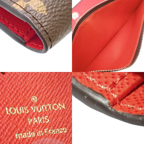 Monogram Portefeuille Adele Coquelicot Long Wallet in Monogram Canvas, M61287