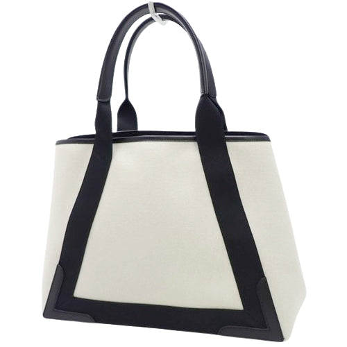 Navy Medium Cabas Cotton Calf Off-White Black 5812922HH3N9260 Tote Bag Navy Cabas M