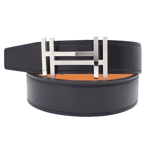 H・オ・カレ ベルト 32 Hベルト リバーシブル アパレル ファッション小物 服飾小物 100 ボックスカーフ トゴ パラジウム金具 Z刻印