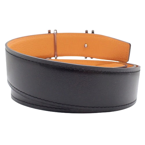 H・オ・カレ ベルト 32 Hベルト リバーシブル アパレル ファッション小物 服飾小物 100 ボックスカーフ トゴ パラジウム金具 Z刻印