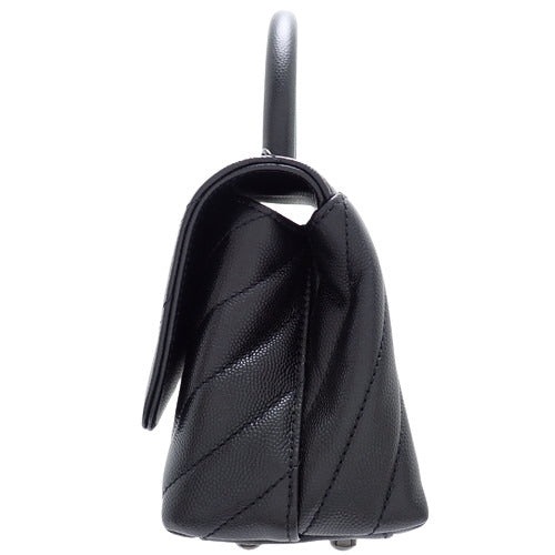 V-Stitch Coco Handle XXS, So Black, Caviar Skin, Black, 2-Way Shoulder Bag/Top Handle