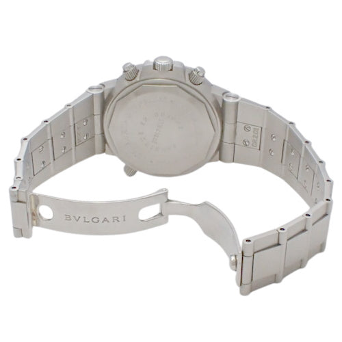 Diagono Scuba GMT SD38SGMT SS Stainless Steel Automatic Black Silver