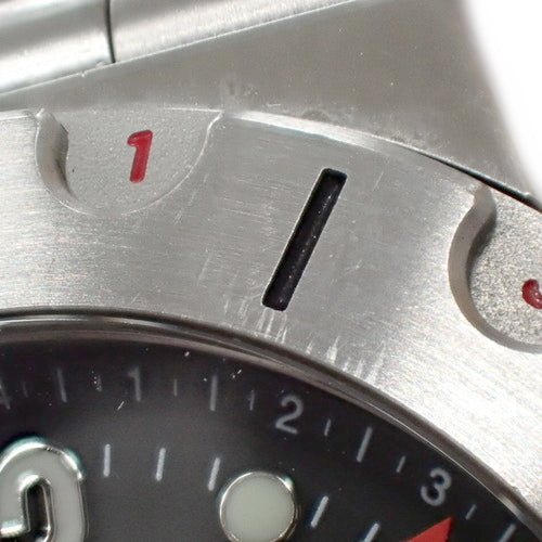 Diagono Scuba GMT SD38SGMT SS Stainless Steel Automatic Black Silver